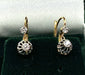 Boucles d'oreilles Boucles d’oreilles dormeuses diamants, vers 1900 58 Facettes AB401