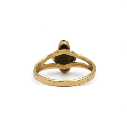 Bague 54 Bague or jaune 750 grenats et opales 58 Facettes 1327