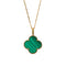 Collier Van Cleef & Arpels - Rare Sautoir Magic Alhambra Malachite Or Jaune 58 Facettes 2.19277