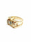 Bague 52.5 Bague nœud papillon en or rose et diamant 58 Facettes