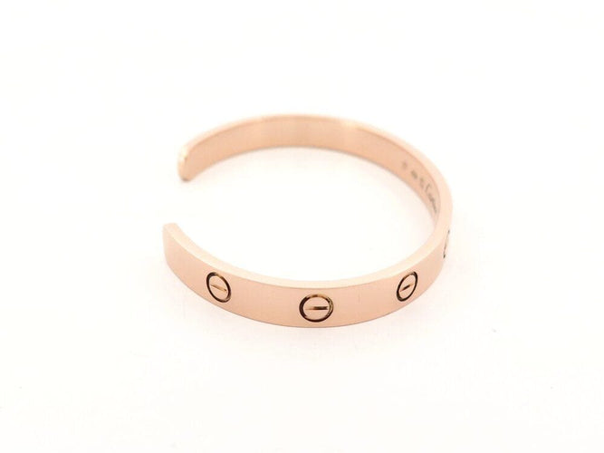 Bracelet bracelet CARTIER love jonc ouvert classique or rose 18k 25.2gr 58 Facettes 265999