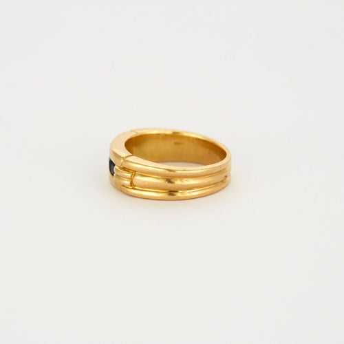 Bague 53 Alliance Eternité Saphirs 58 Facettes LP622/15