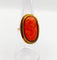 Bague 52 Bague cocktail style antique or jaune, camée sur corail jeune fille (circa 1960) 58 Facettes A06378