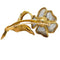 Broche Broche Or Jaune - Forme Fleur - Diamants 58 Facettes RÉF 11019/14