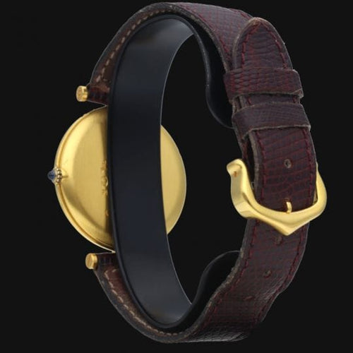 Montre Cartier Montre Must De Cartier Vermeil 58 Facettes MT41212