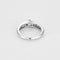 Bague 51.5 Solitaire or blanc diamants 58 Facettes LP1230/11