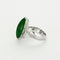 Bague 56 Bague Jade et Diamants 58 Facettes