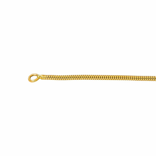 Collier Collier Maille serpentine Or jaune 58 Facettes 4588212CN