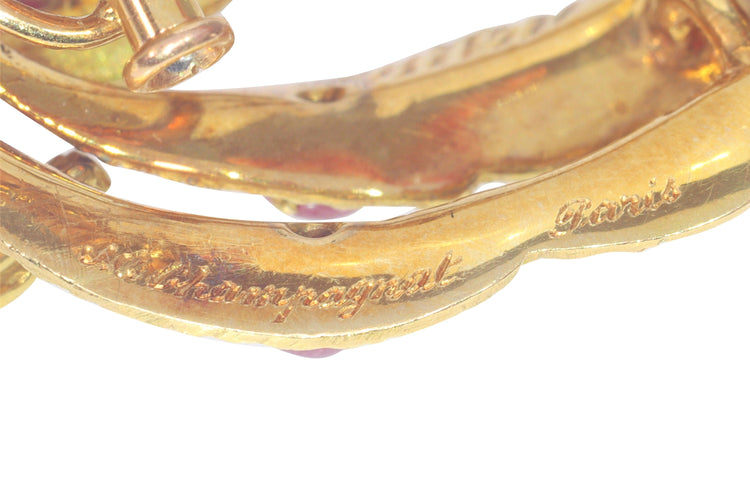 Broche Trésors Vintage : La Broche Oiseau Champagnat 58 Facettes 23129-0123