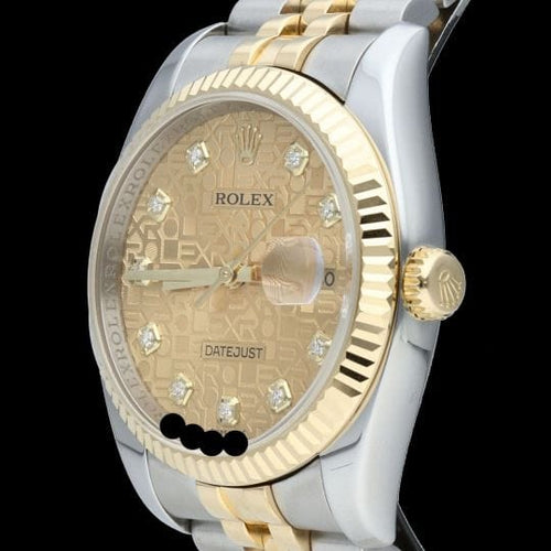 Montre Rolex Montre Date Just 36 58 Facettes MT42532