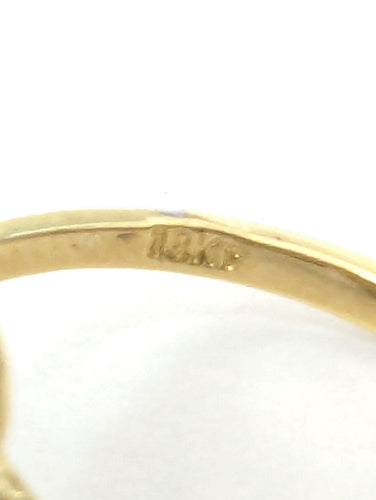 Bague Anello in oro giallo e bianco con zaffiro e diamanti 58 Facettes