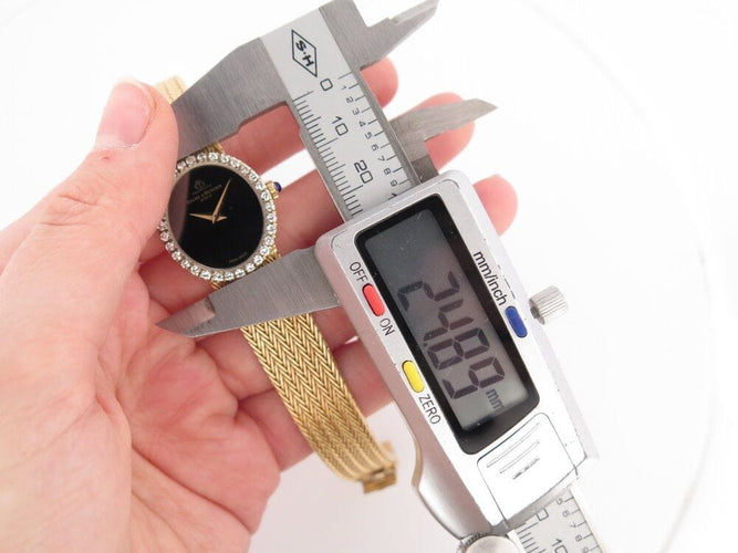 Montre vintage montre baume & mercier classima pm or 18k diamants garantie 58 Facettes 266688