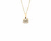 Collier Collier en or rose avec quartz fumé 58 Facettes 14542