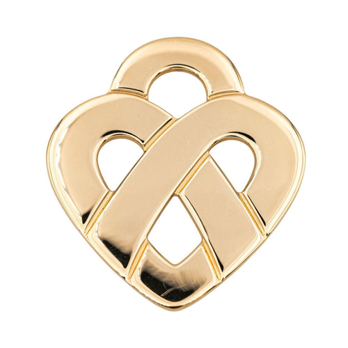 Pendentif Poiray Pendentif Cœur entrelacé Or jaune 58 Facettes 3877903CN