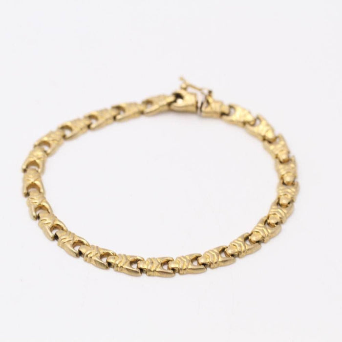 Bracelet bracelet à charnière en or 58 Facettes E360941
