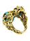 GILBERT ALBERT. Kollektion „Multi-billes“, Ring Toi & Moi 18K Gelbgold 
