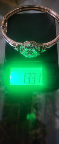 Bracelet Bracelet Napoléon III en or rose serti de diamants 58 Facettes