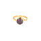 Bague 57.5 Bague mouvementée tanzanite 58 Facettes LP1177