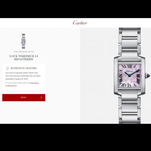 Montre Cartier Montre Tank Francaise 58 Facettes MT43007