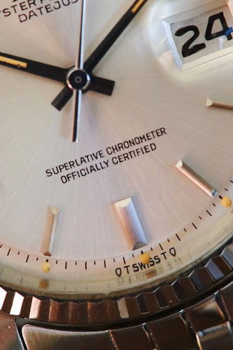 ROLEX - Zegarek Datejust 1601 Sigma – Srebrna tarcza – 1973 