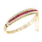 Bracelet La majesté des rubis victoriens : un bracelet antique 58 Facettes 21273-0596