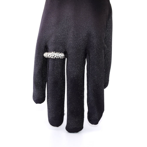 Bague 57 BAGUE ANTIQUE EN OR 18KT AVEC DIAMANTS 58 Facettes