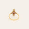 Bague 52 Bague "duchesse"  en or jaune, diamants et rubis 58 Facettes VAN0454