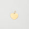Pendentif Pendentif coeur or jaune 58 Facettes