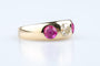 Bague 59 Bague ancienne diamant 1,07 ct et rubis 1,34 ct en or jaune 58 Facettes BGDRUCC1388-107