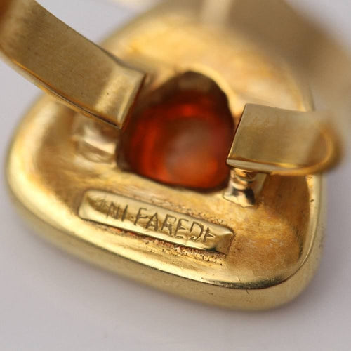 Bague 53 Bague Citrine Cabouchon 58 Facettes D359543JC