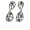 Boucles d'oreilles Boucles d'oreilles avec saphirs et diamants 58 Facettes MG-201788