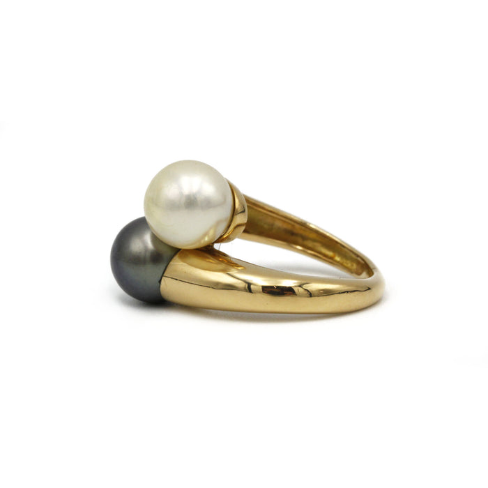 Ring - Gold und Perlen