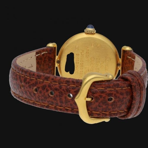 Montre Cartier Montre Colisée Vermeil 58 Facettes MT42581