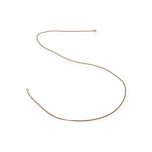 Collier Chaîne - Maille gourmette 48 cm en or jaune 585 (14k) 58 Facettes 330089596