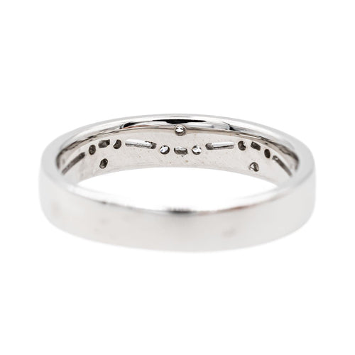 Bague 50.5 Bague Alliance Or blanc Diamant 58 Facettes 3157393CN