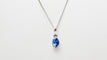 Collier Collier en or blanc, tanzanite et diamants 58 Facettes 32628