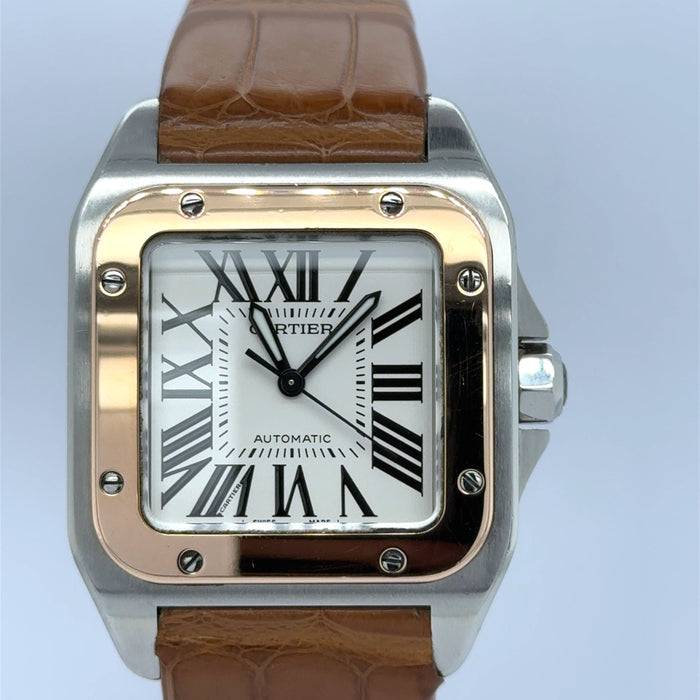 Montre CARTIER - Santos 100 Watch 58 Facettes