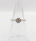 Bague 51 Bague solitaire art deco or blanc 18k diamant taille ancienne 58 Facettes A05998