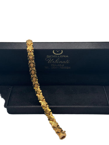 Bracelet Bracelet en or jaune 18 carats. 58 Facettes