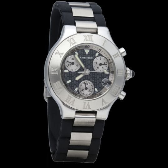 Montre Cartier Montre Must 21 Chronoscaph 58 Facettes MT40343