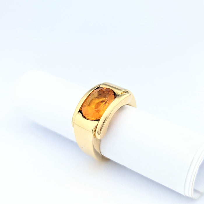 Bague 52 MAUBOUSSIN - Bague or jaune citrine 58 Facettes 30458