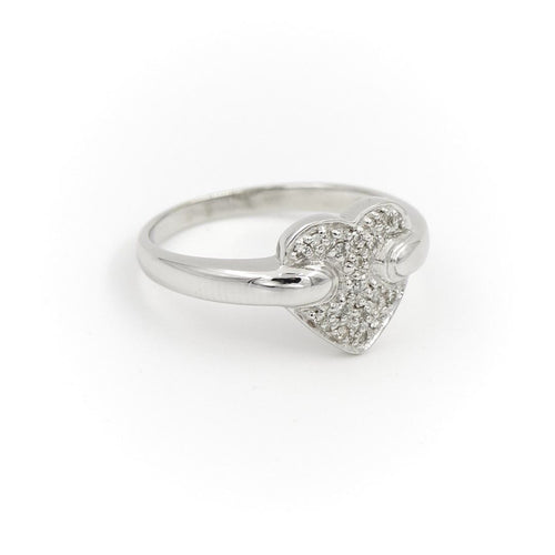 54 Bague Or blanc Diamant 58 Facettes 1641617CN