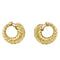 Boucles d'oreilles Boucles d'oreilles vintage, or jaune. 58 Facettes 34424