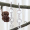 Boucles d'oreilles Boucles d'oreilles en or blanc avec diamants taille brillant 58 Facettes 159/24Z