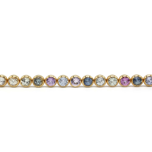 Bracelet Bracelet Rivière Or & Saphirs - C.BUCHERER 58 Facettes 250351R
