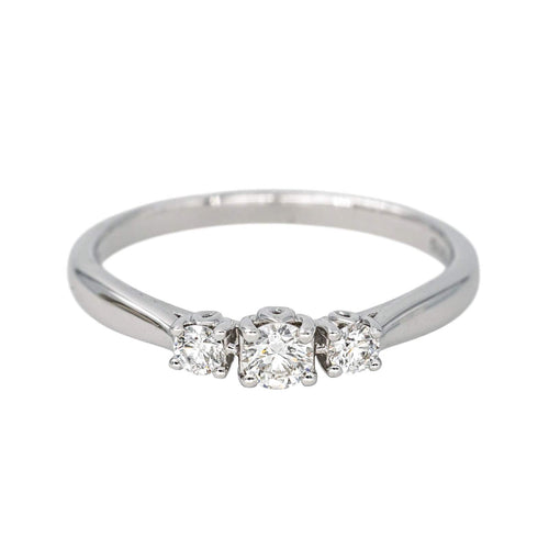 Bague 54 Bague Or blanc Diamant 58 Facettes 4098648RV