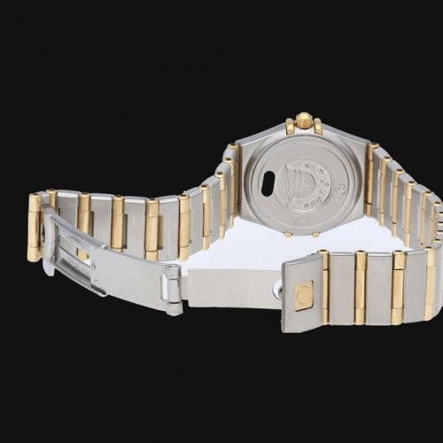 Montre Omega Montre Constelation Mini Or Jaune 18 K / Acier 58 Facettes MT44491