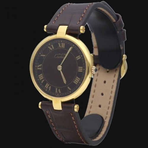 Montre Cartier Montre Must De Cartier Vermeil 58 Facettes MT41139