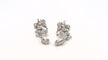 Boucles d'oreilles Boucles d’oreilles pendantes or blanc et diamants 58 Facettes