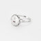 Bague 57 AUGIS -  + Qu'hier - que demain  - Bague or blanc et diamant 58 Facettes GU194